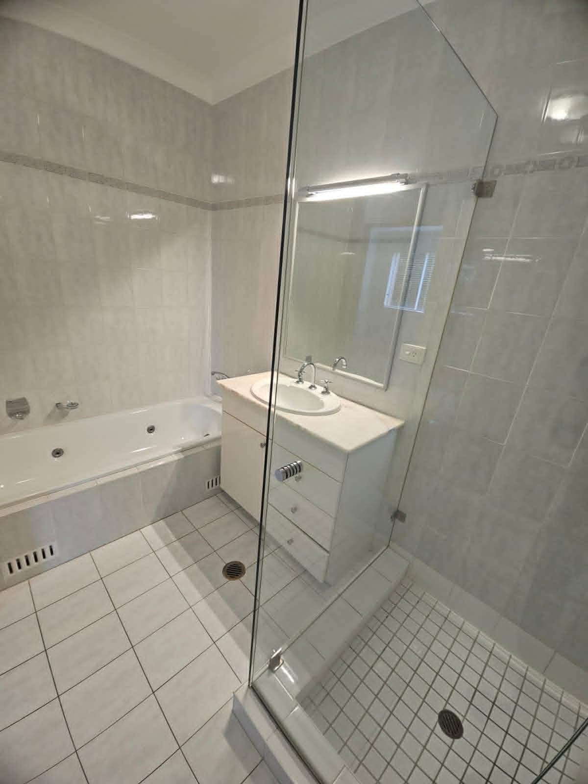Example — bathroom clean
